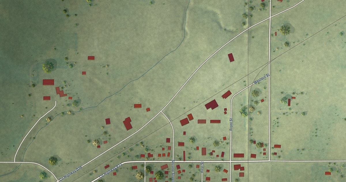 Map of Moorland, Iowa in 2026