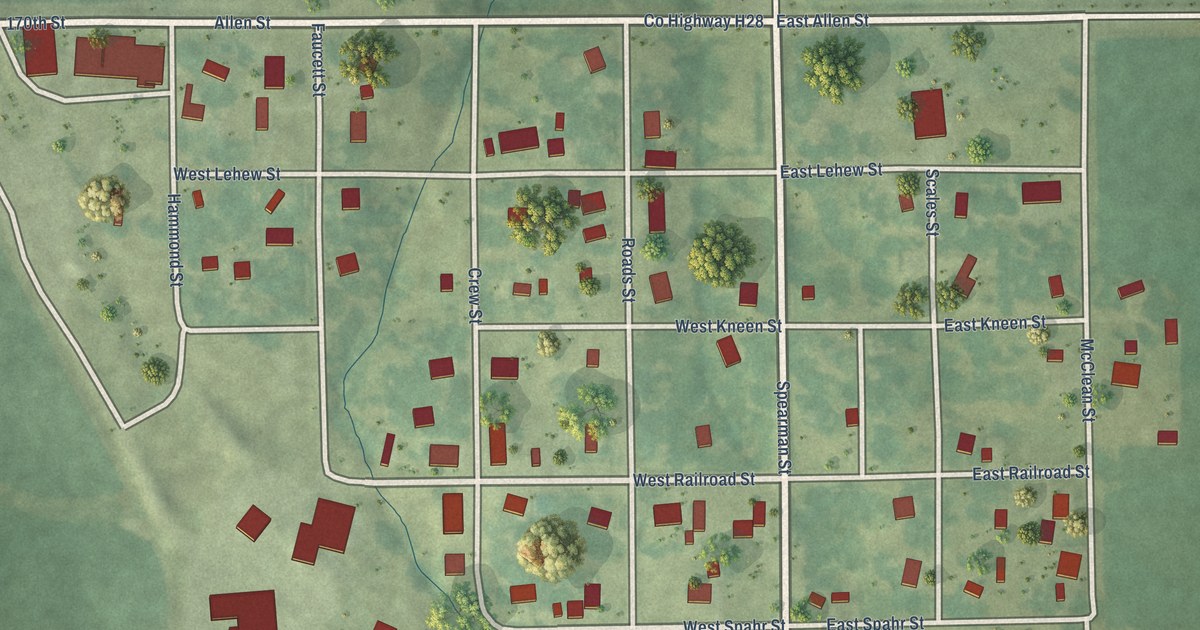 Map of Mount Union, Iowa in 2026