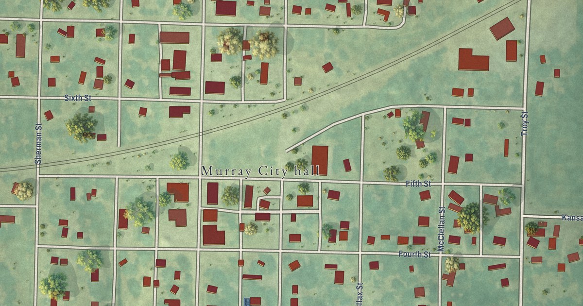 Map of Murray, Iowa in 2026