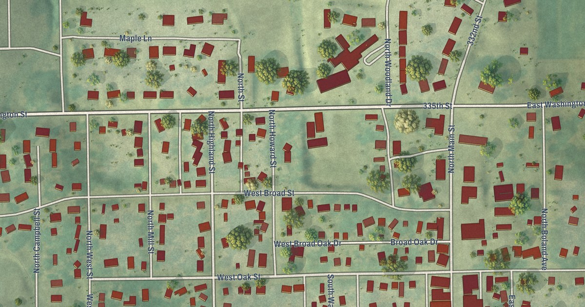 Map of North English, Iowa in 2026