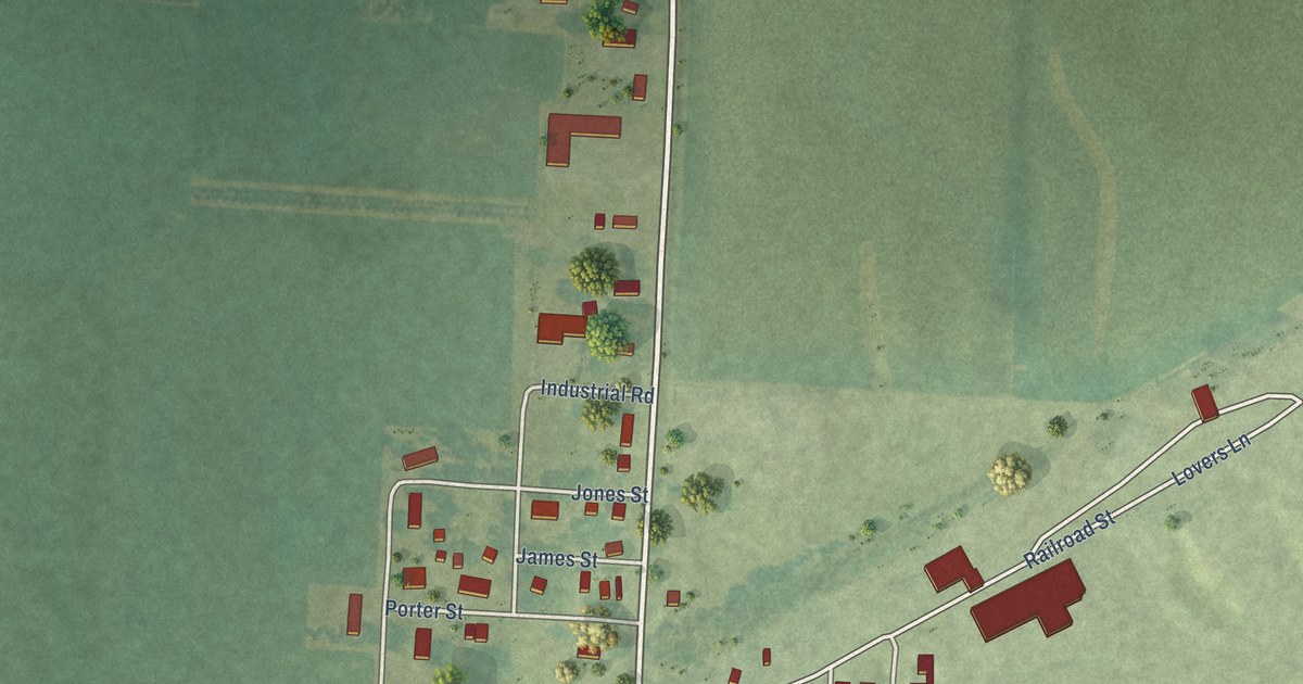 Map of Ocheyedan, Iowa in 2026