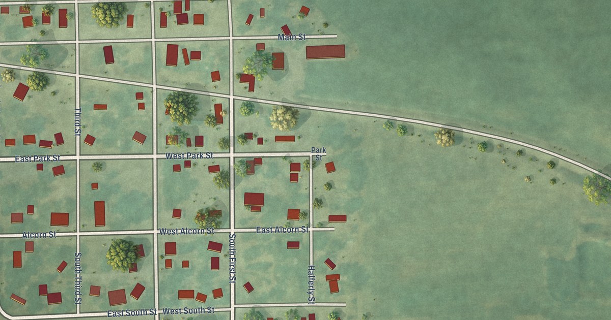 Map of Ollie, Iowa in 2026