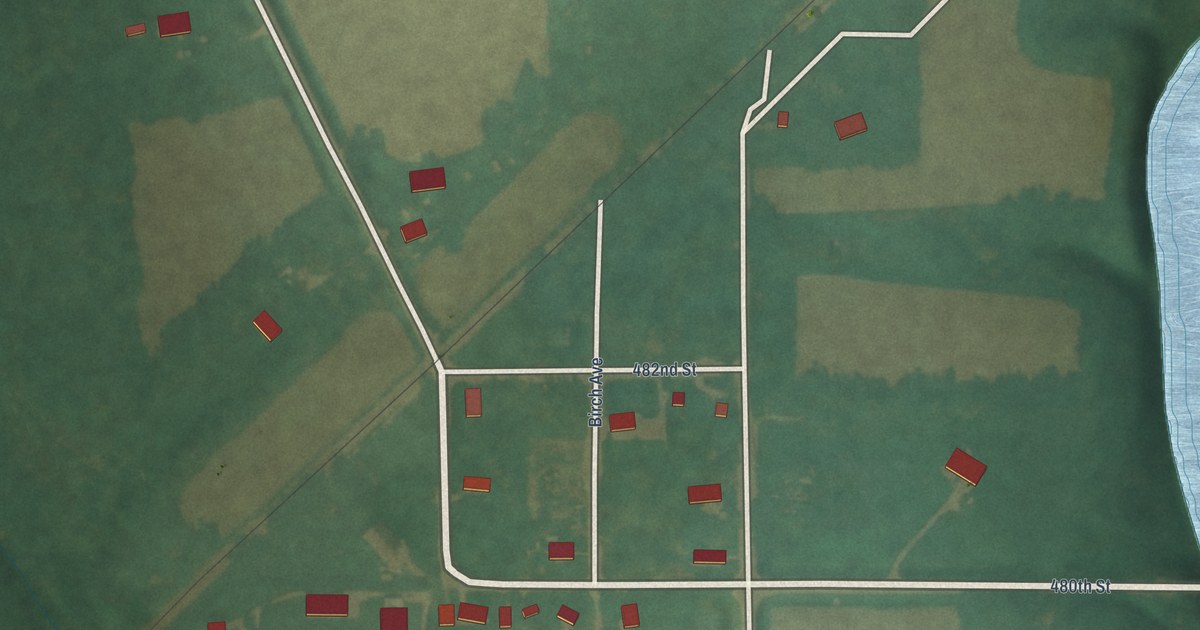 Map of Otranto, Iowa in 2026