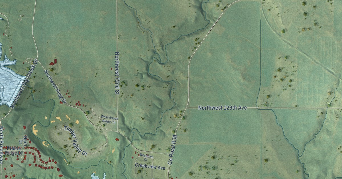Map of Polk City, Iowa in 2026