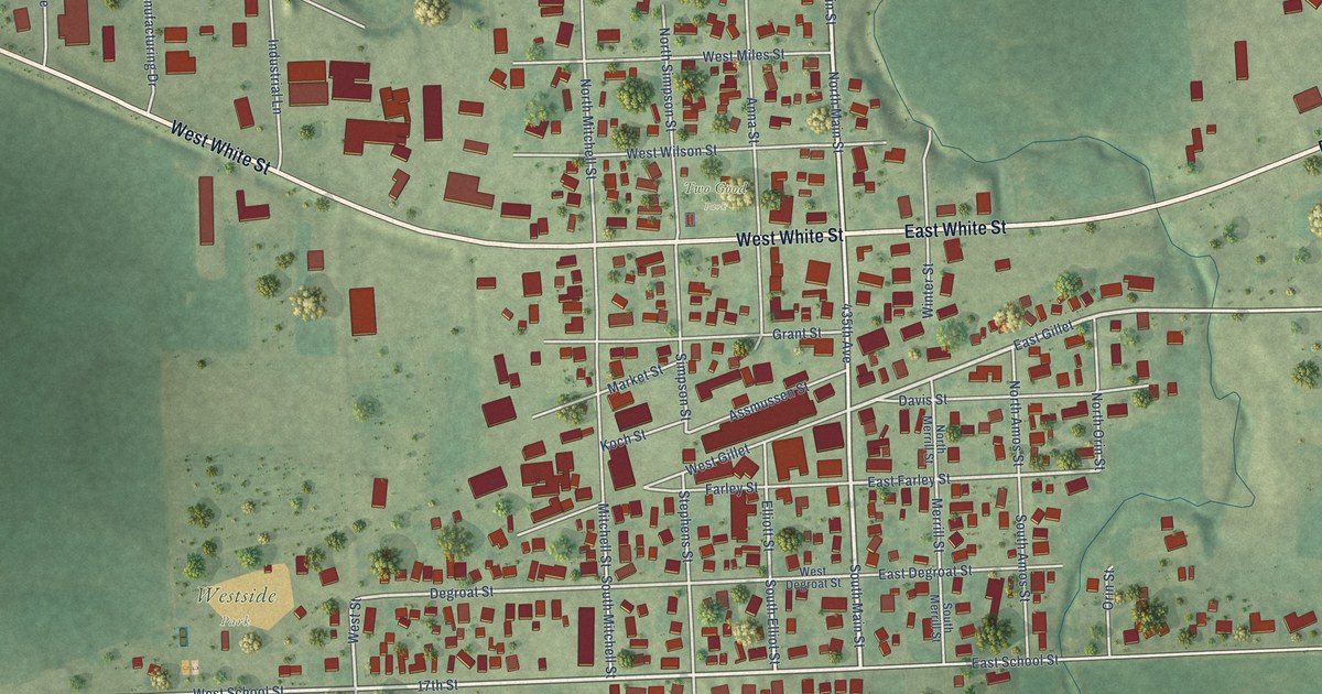 Map of Preston, Iowa in 2026