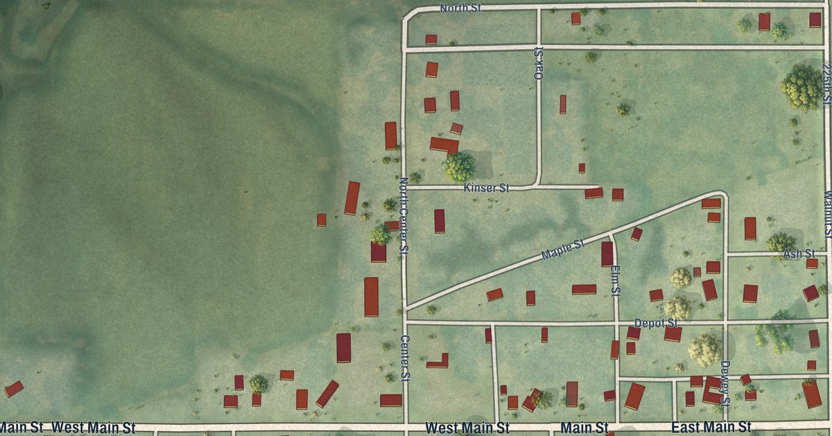 Map of Promise City, Iowa in 2026