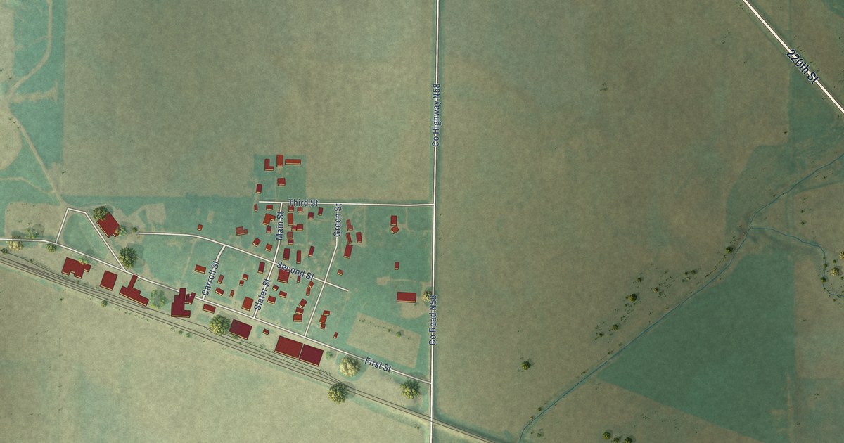 Map of Ralston, Iowa in 2026