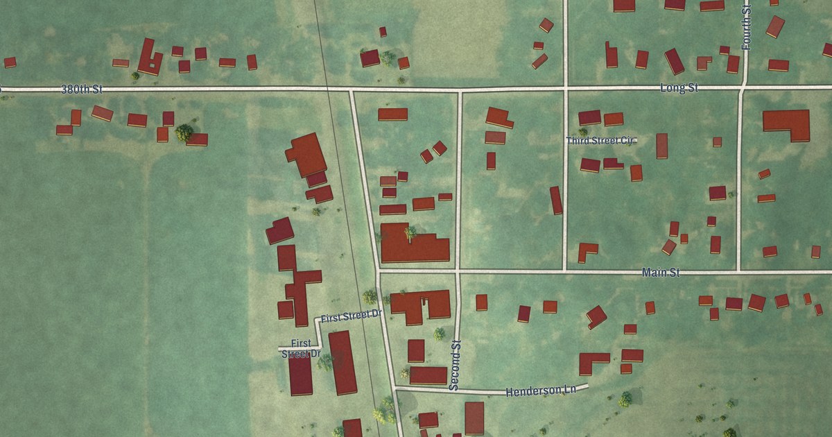 Map of Randall, Iowa in 2026