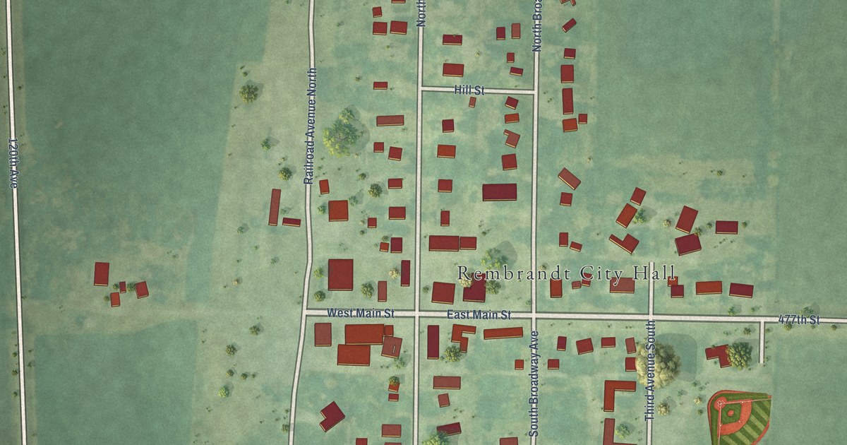 Map of Rembrandt, Iowa in 2026