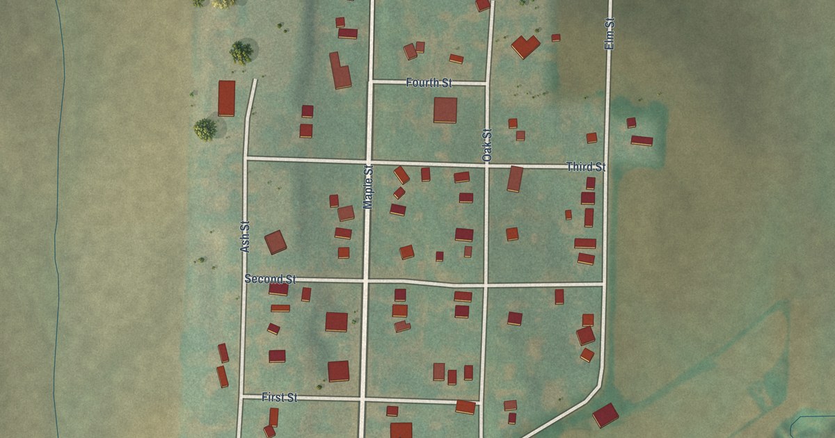 Map of Ricketts, Iowa in 2026