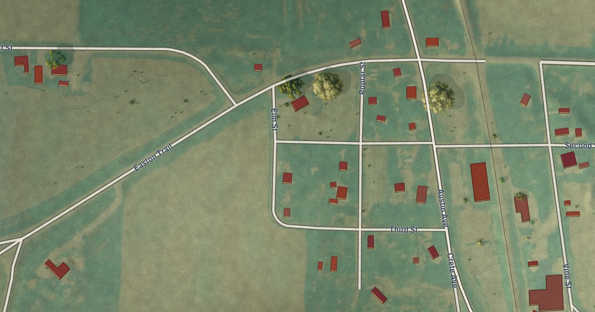 Map of River Sioux, Iowa in 2026