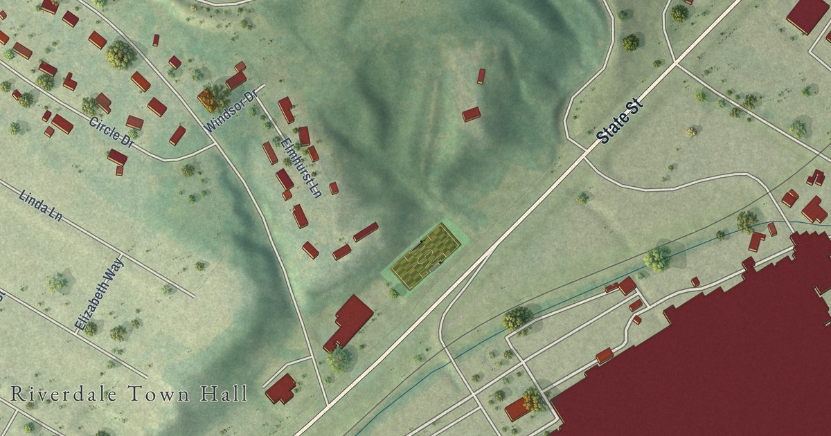 Map of Riverdale, Iowa in 2026