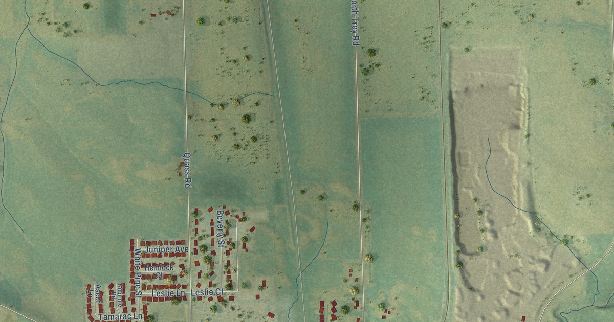 Map of Robins, Iowa in 2026
