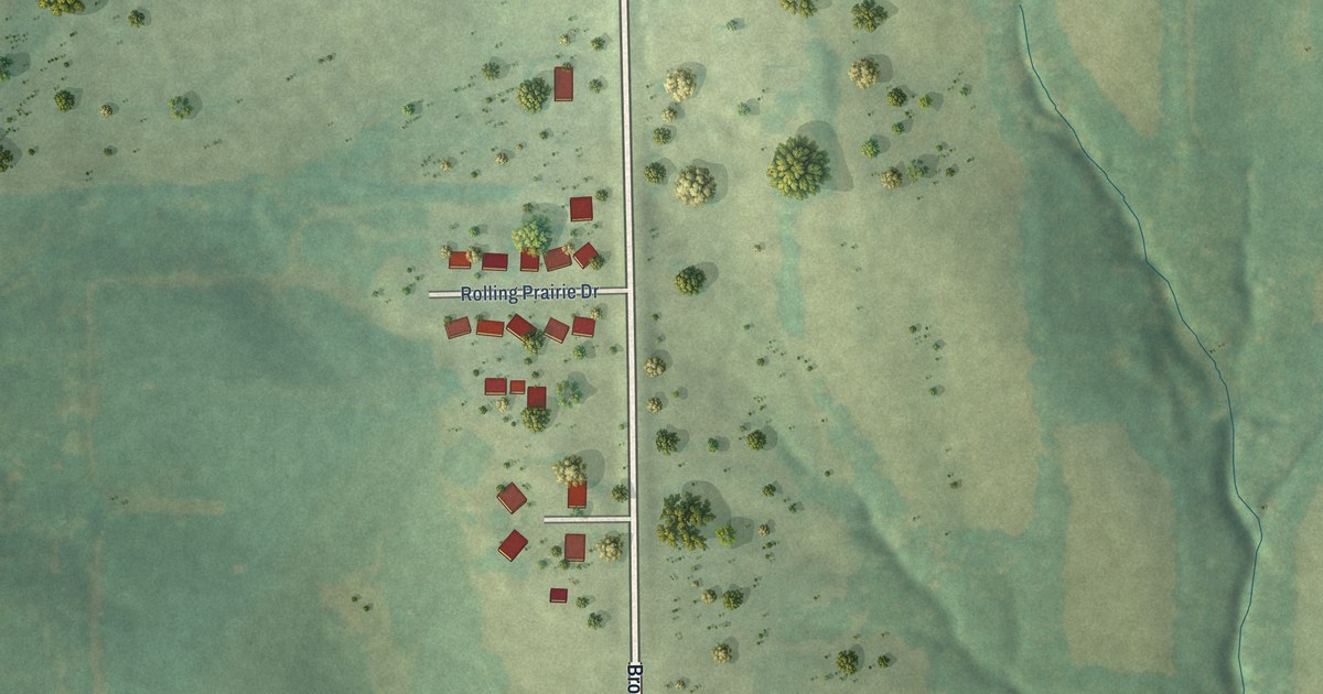Map of Runnells, Iowa in 2026