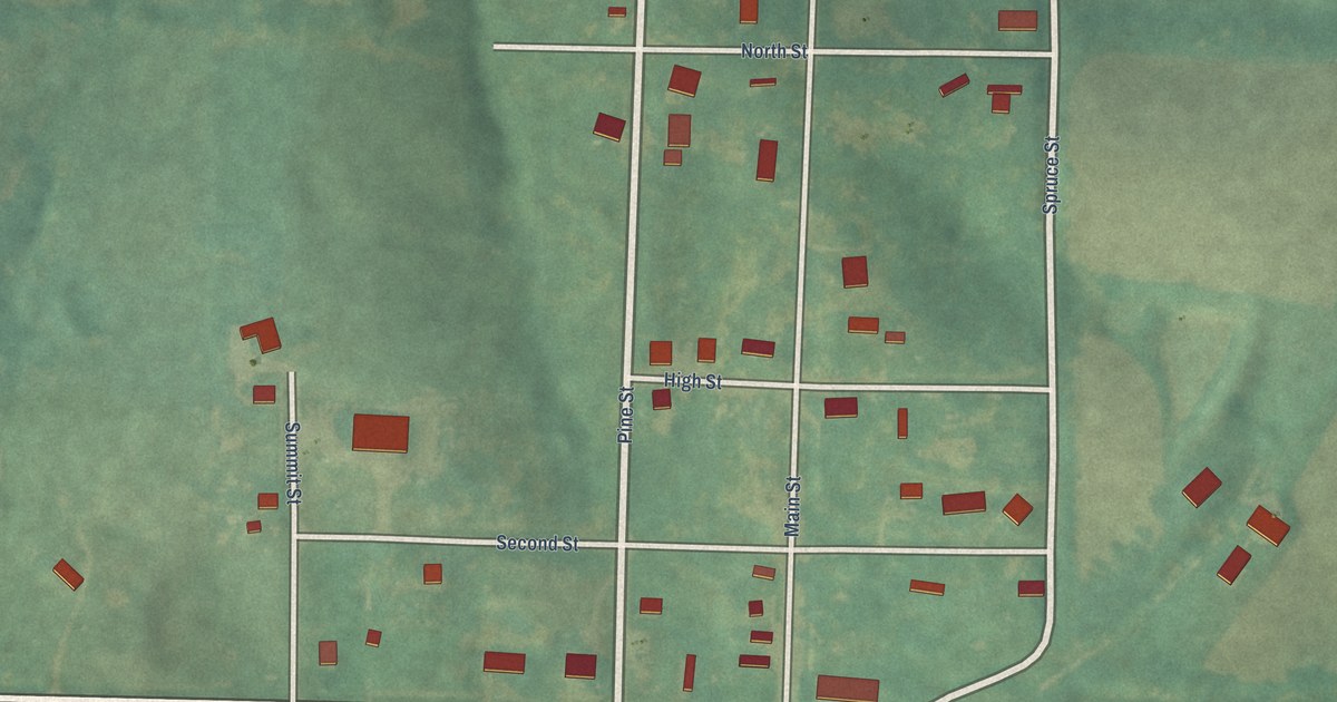 Map of Shannon City, Iowa in 2026