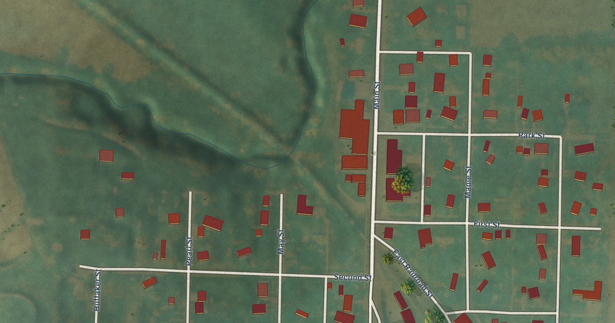 Map of Silver City, Iowa in 2026