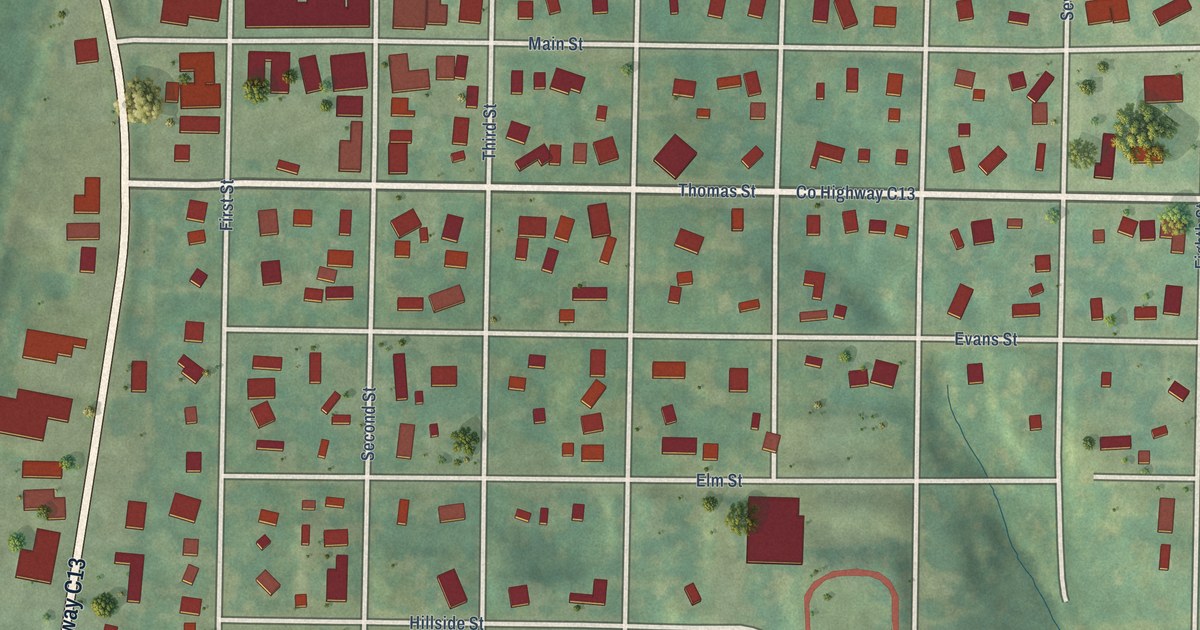 Map of Sioux Rapids, Iowa in 2026