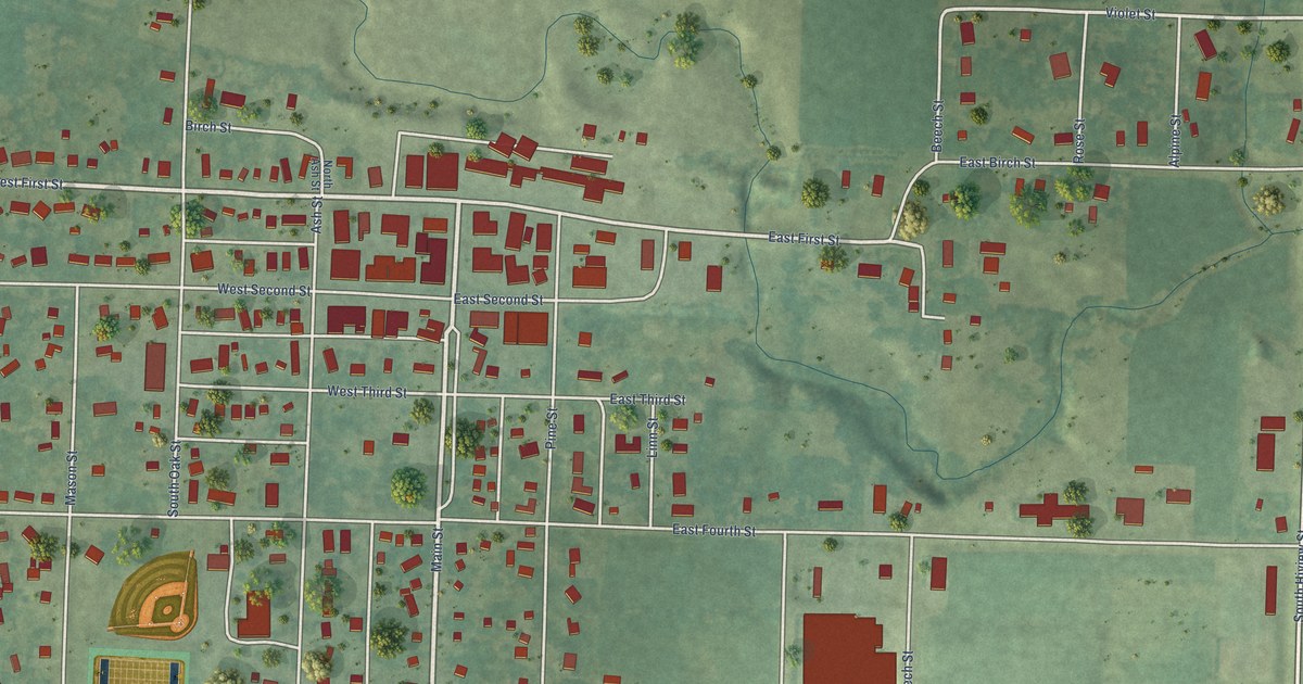 Map of Sutherland, Iowa in 2026