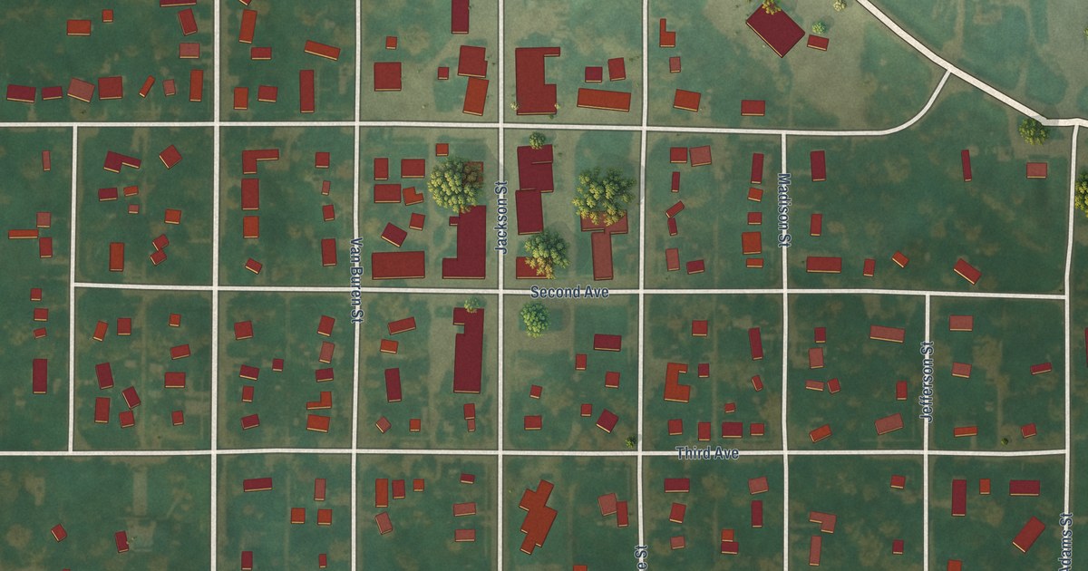 Map of Thompson, Iowa in 2026