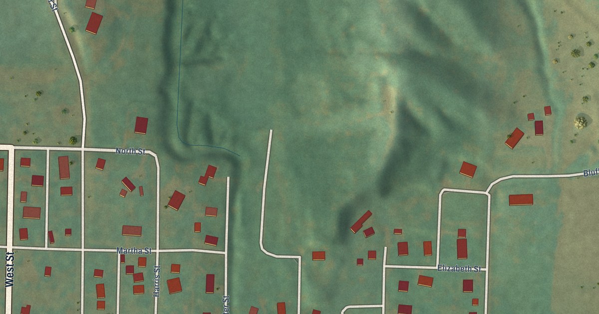 Map of Thurman, Iowa in 2026