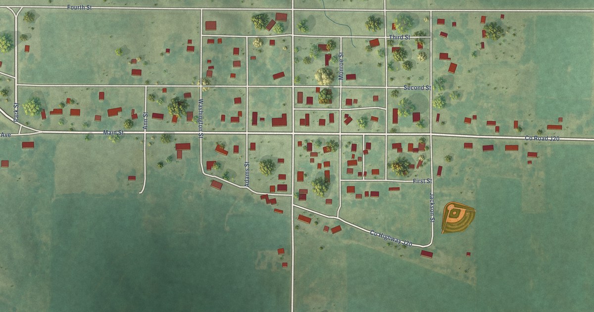 Map of Tingley, Iowa in 2026