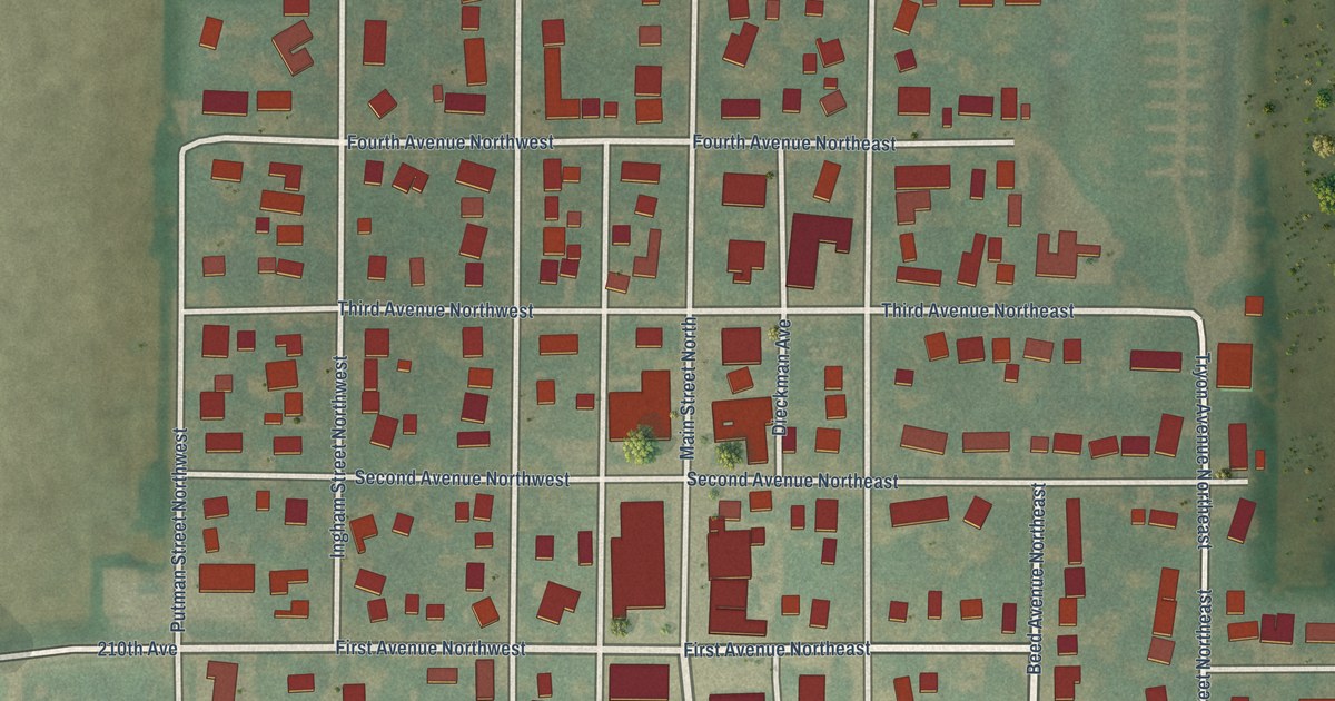 Map of Titonka, Iowa in 2026