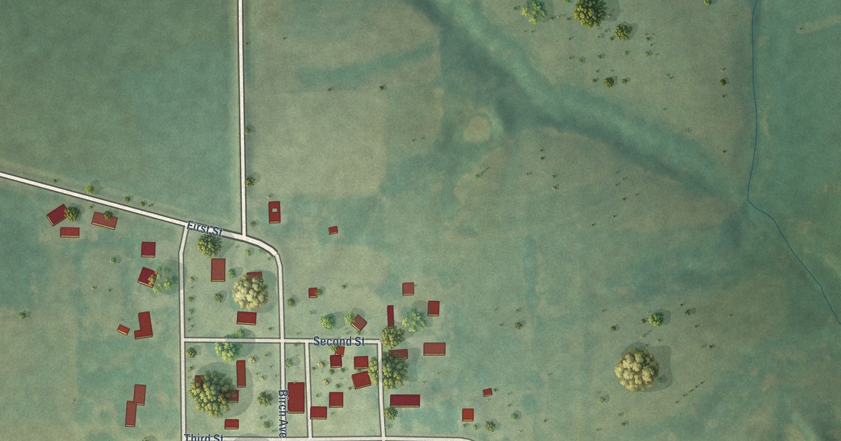 Map of Trenton, Iowa in 2026