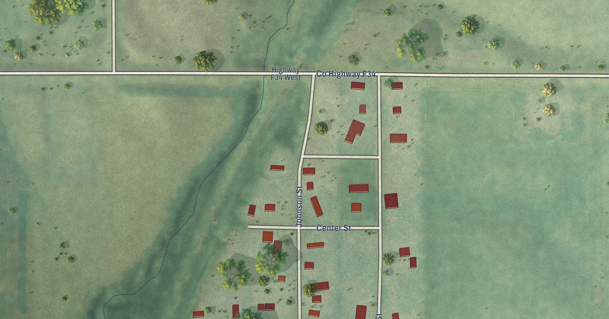 Map of Valeria, Iowa in 2026