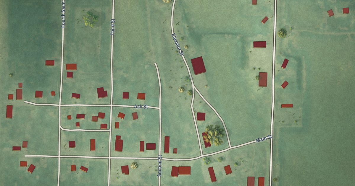 Map of Varina, Iowa in 2026