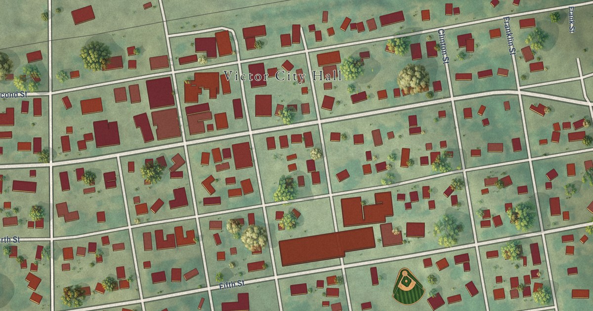 Map of Victor, Iowa in 2026