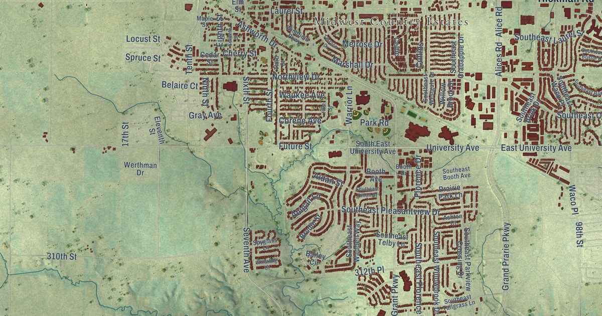 Map of Waukee, Iowa in 2026