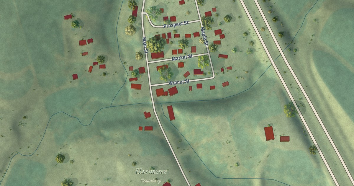 Map of Zwingle, Iowa in 2026