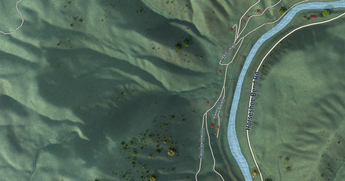 Map of Banks, Idaho in 2026