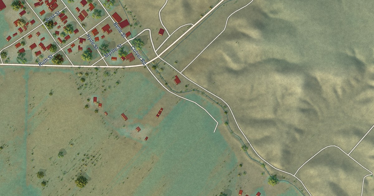 Map of Bruneau, Idaho in 2026