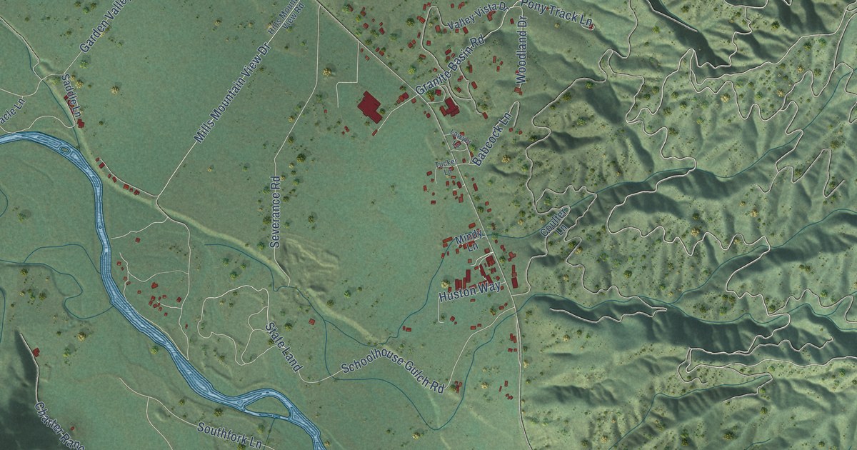 Map of Garden Valley, Idaho in 2026