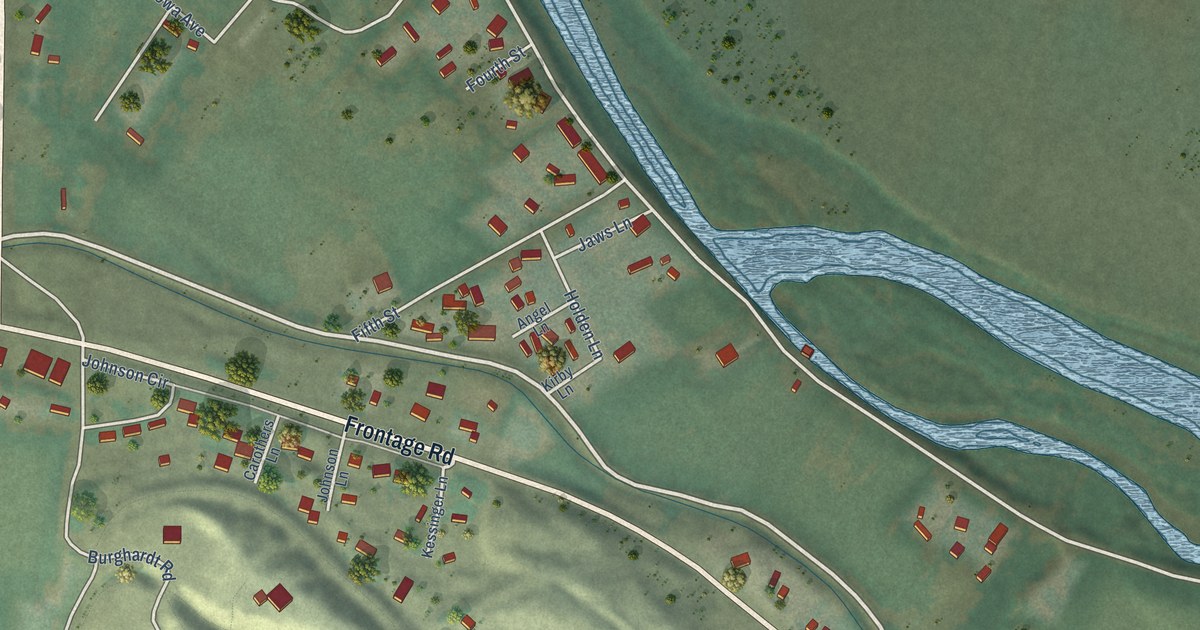 Map of Grand View, Idaho in 2026