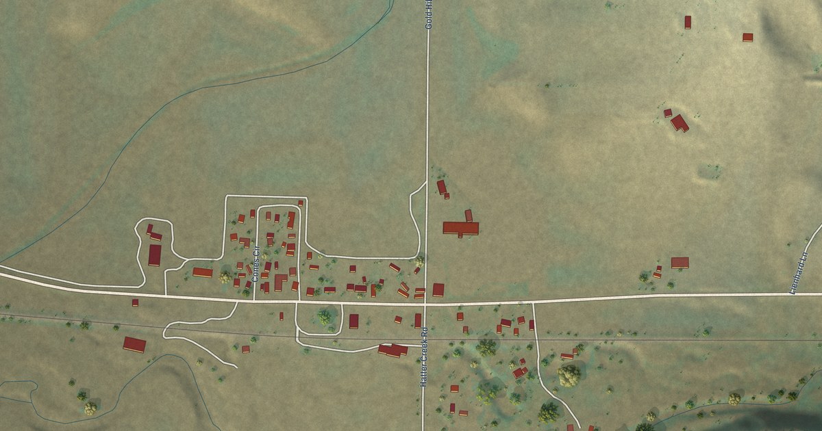 Map of Princeton, Idaho in 2026