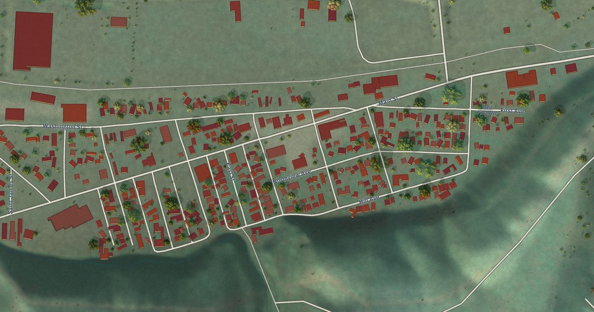 Map of Smelterville, Idaho in 2026