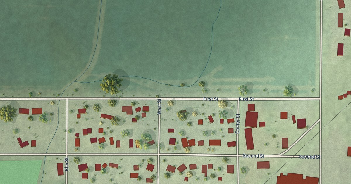 Map of Anchor, Illinois in 2026