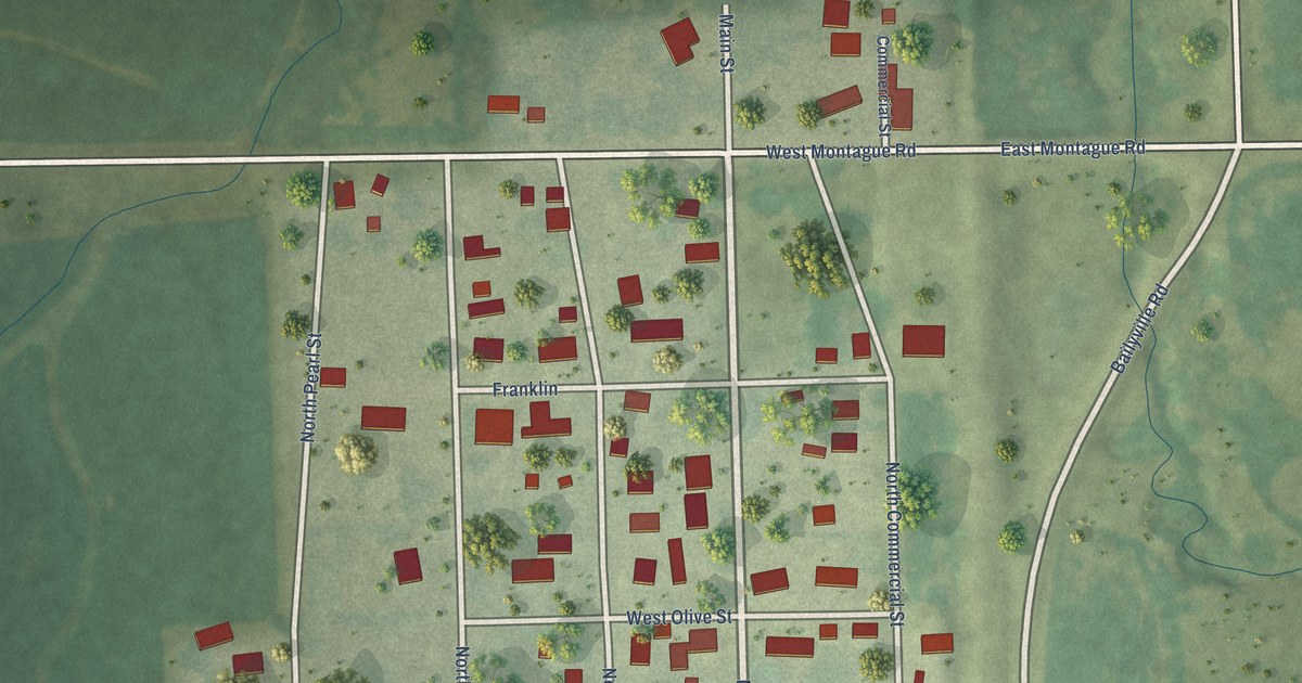 Map of Baileyville, Illinois in 2026