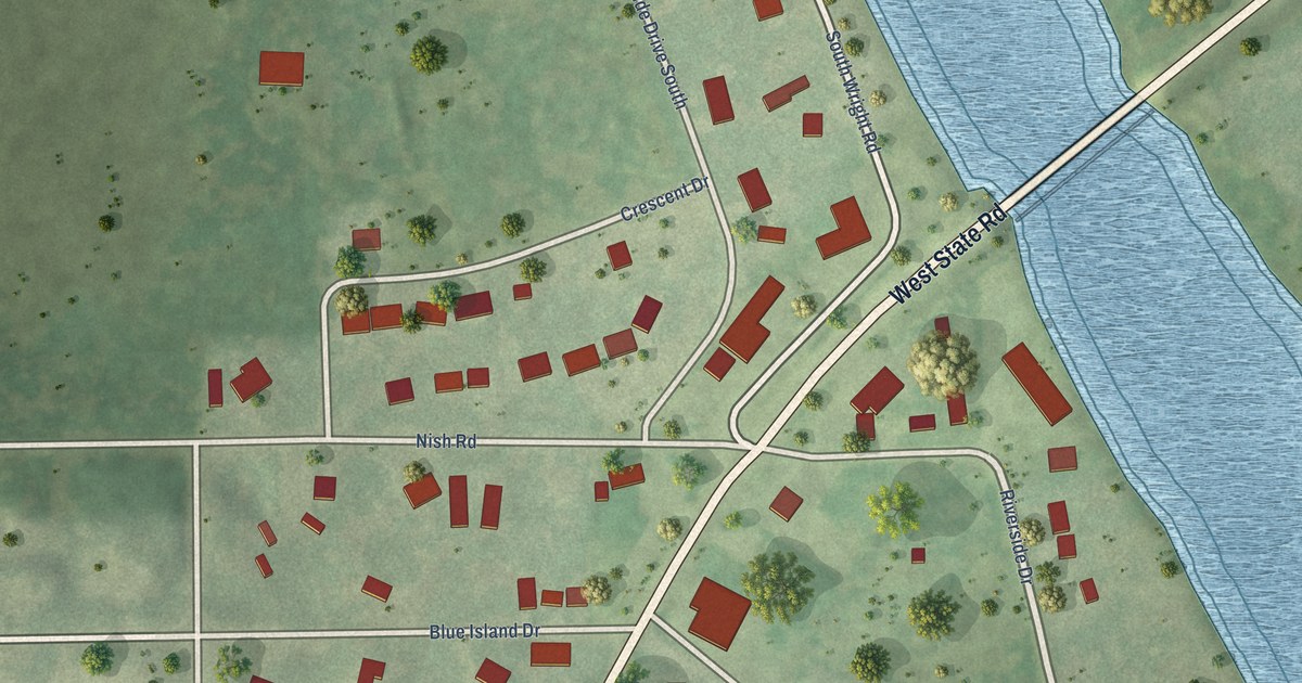 Map of Burtons Bridge, Illinois in 2026