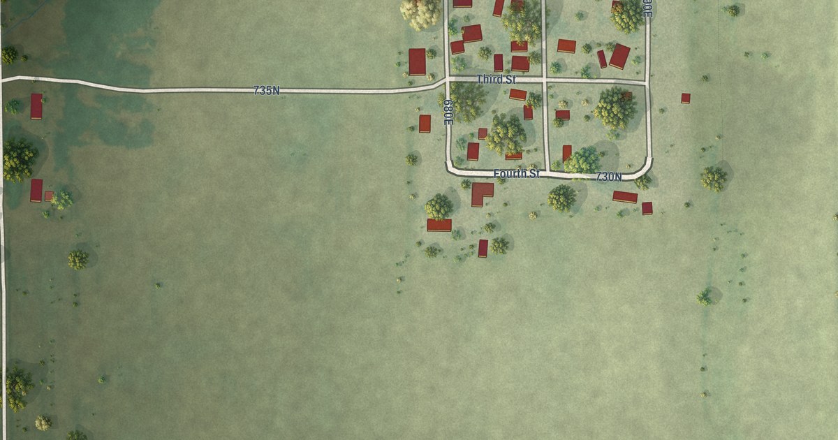 Map of Carman, Illinois in 2026