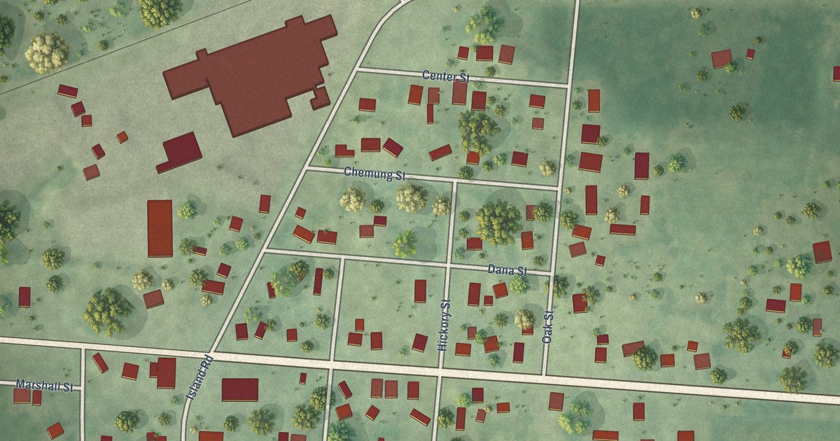 Map of Chemung, Illinois in 2026