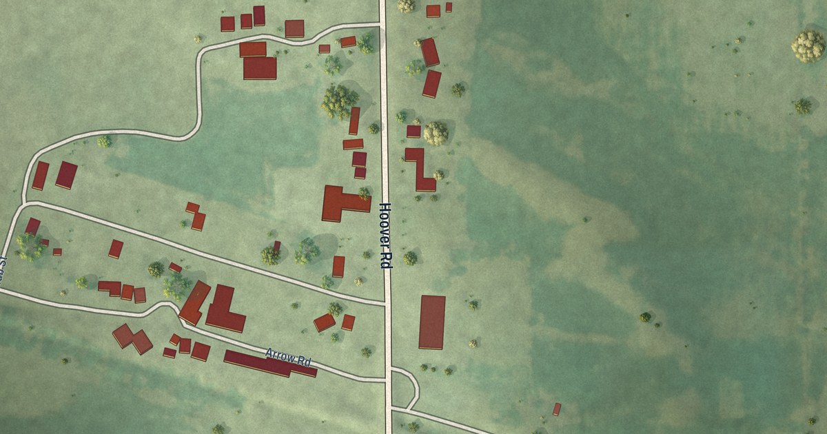 Map of Deer Grove, Illinois in 2026