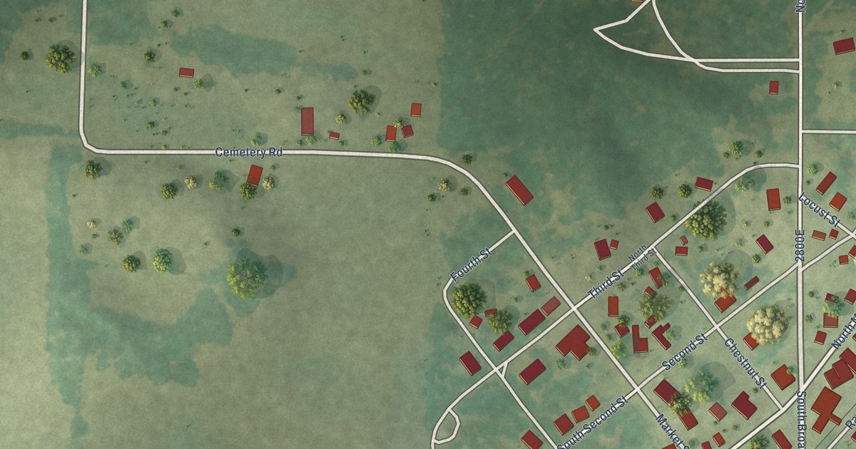Map of Forest City, Illinois in 2026
