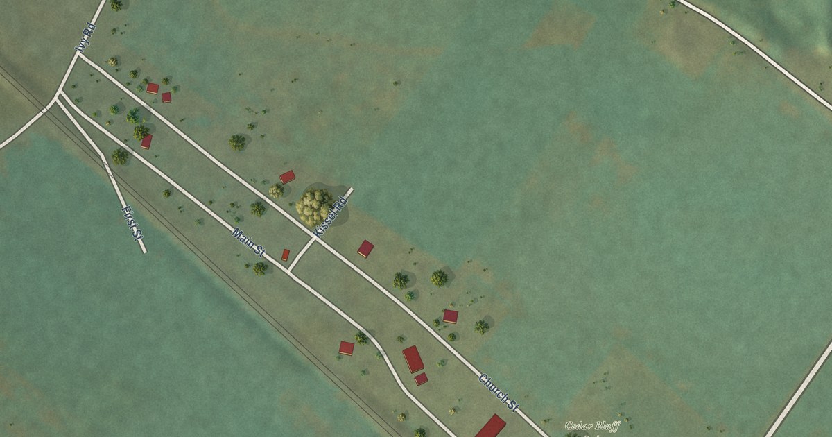 Map of Fults, Illinois in 2026