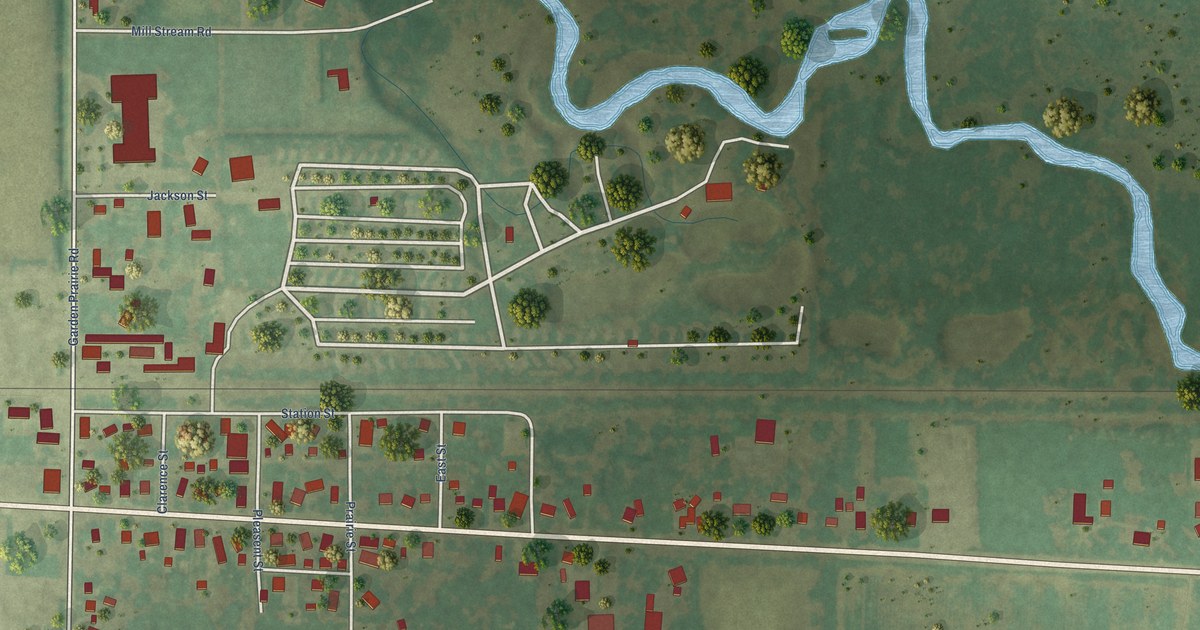 Map of Garden Prairie, Illinois in 2026