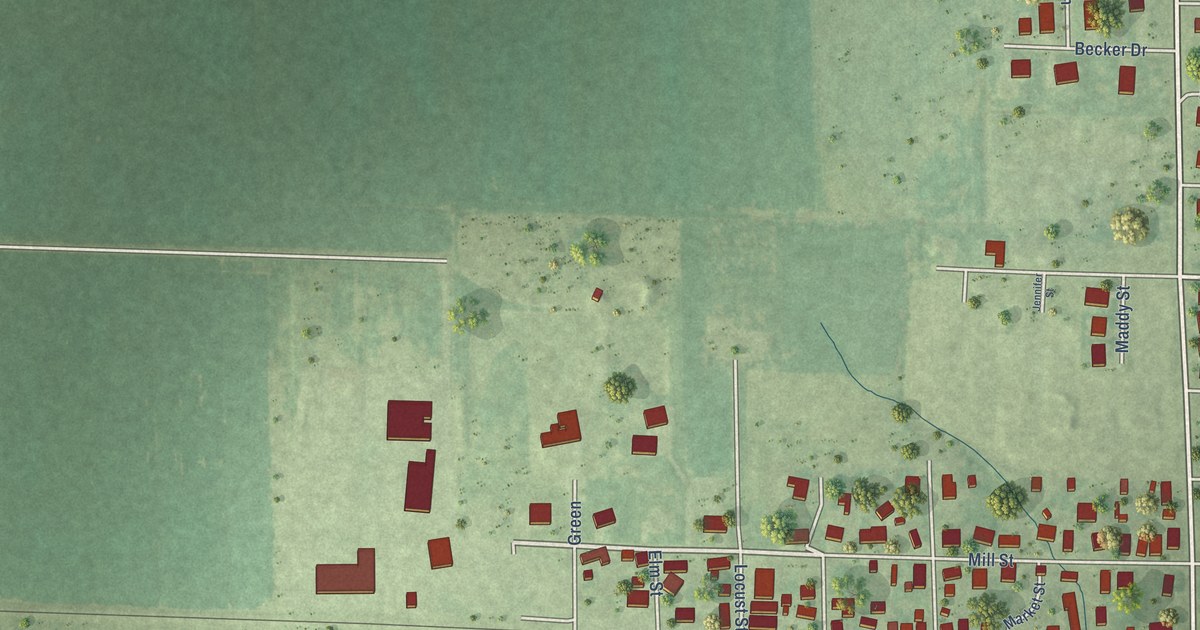 Map of Germantown, Illinois in 2026