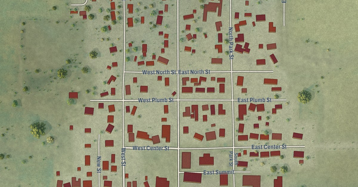 Map of Gifford, Illinois in 2026