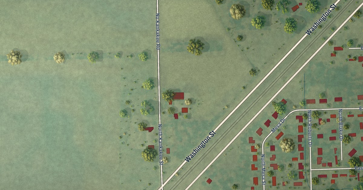 Map of Godley, Illinois in 2026